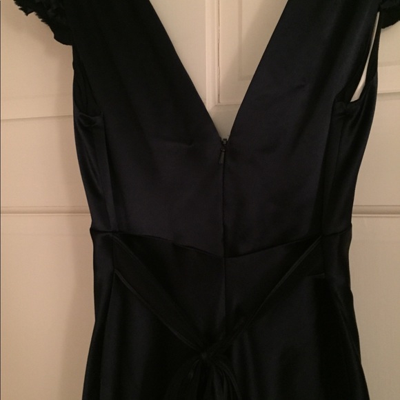 Sophisicated navy fitted dress - Picture 3 of 3